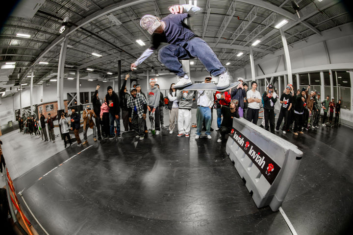 Loviah Pants 1 Year Anniversary Best Trick at Spin Skatepark