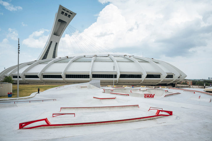 Vans Unveils Massive New Street Section at Montreal’s Olympic Park Skatepark