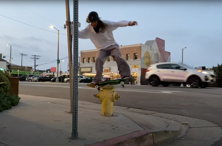 ANDY ANDERSON SKATEBOARDING ALL OVER VENICE