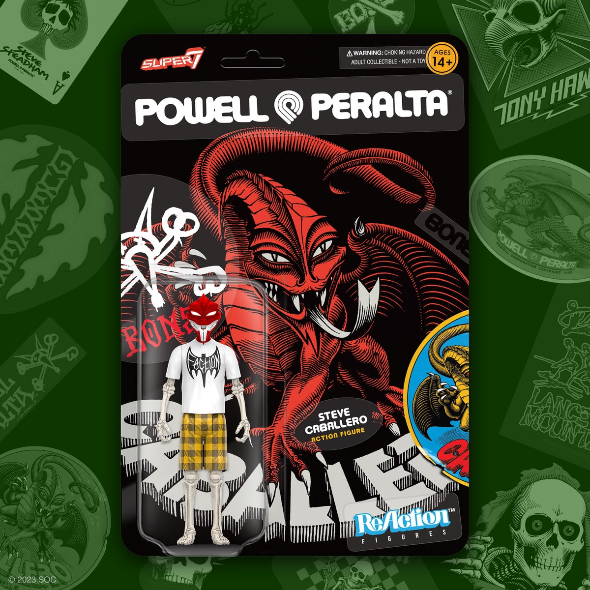 Super7 - POWELL PERALTA WAVE 2 - STEVE CABALLERO