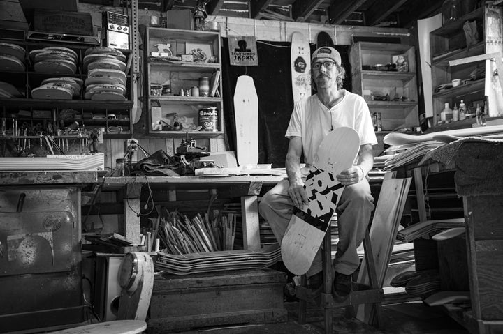35 Years of Shaping Skateboards:  Interview with Shaper Andy Dobson, Folk Skateboards